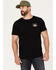 Brixton Men's Linwood Logo Short Sleeve Graphic T-Shirt, Black, hi-res