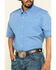 Cody James Core Men's Lone Star Geo Print Short Sleeve Western Shirt , Royal Blue, hi-res
