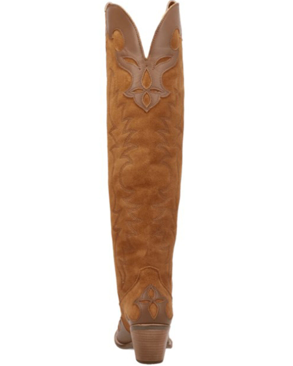 Image #5 - Dingo Women's Drama Queen Suede Tall Boots - Snip Toe, Camel, hi-res