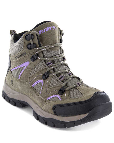 Northside Women's Snohomish Waterproof Hiking Boots - Soft Toe, Tan, hi-res