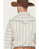 Image #4 - Cowboy Hardware Men's Southwestern Striped Print Long Sleeve Snap Stretch Western Shirt, Cream, hi-res