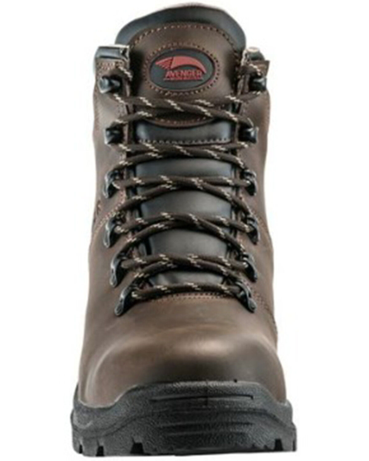 Image #4 - Avenger Men's 8625 Builder Mid 6" Lace-Up Waterproof Work Boot - Soft Toe, Brown, hi-res