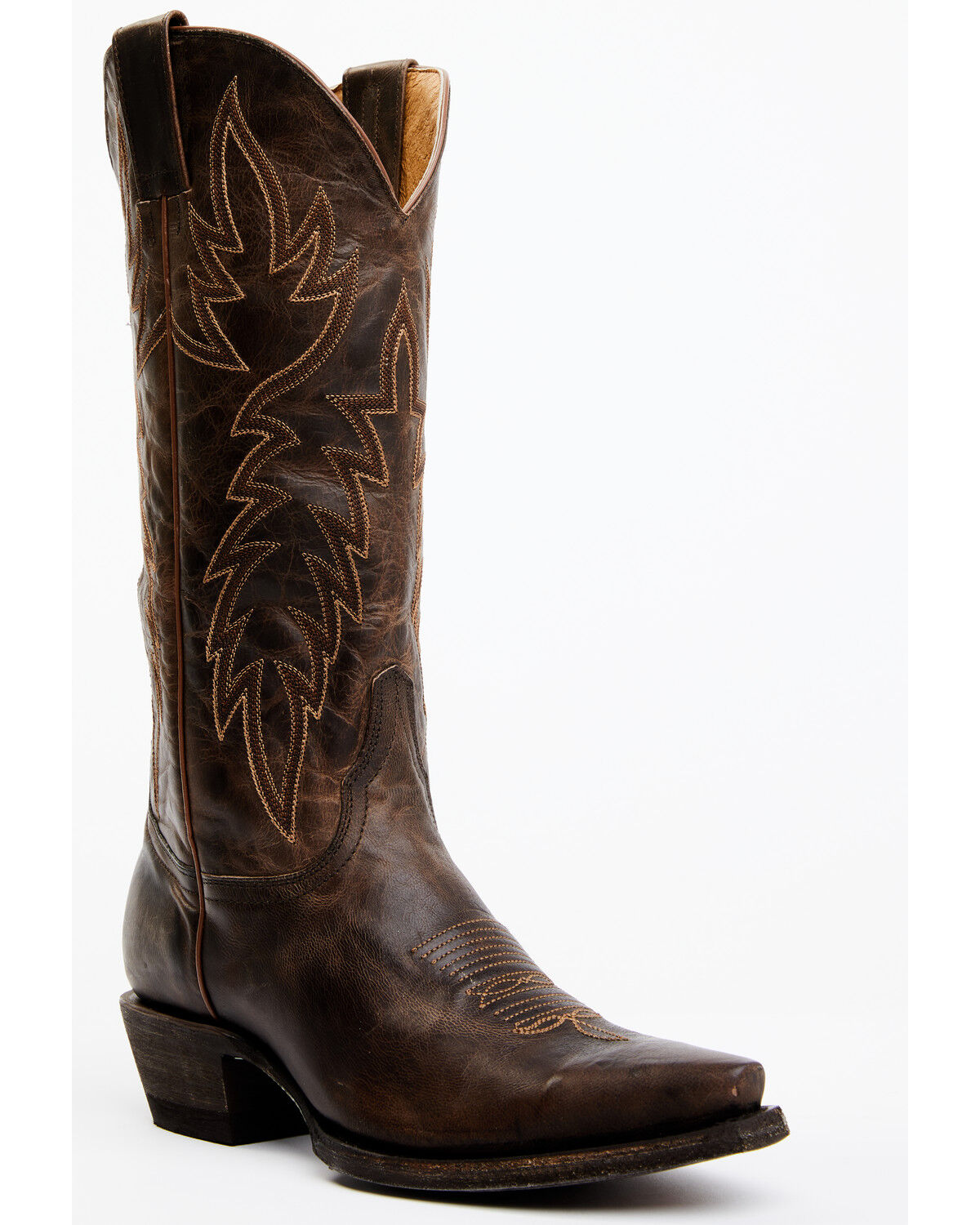 Image #1 - Idyllwind Women's Wheeler Western Boot - Snip Toe, Chocolate, hi-res