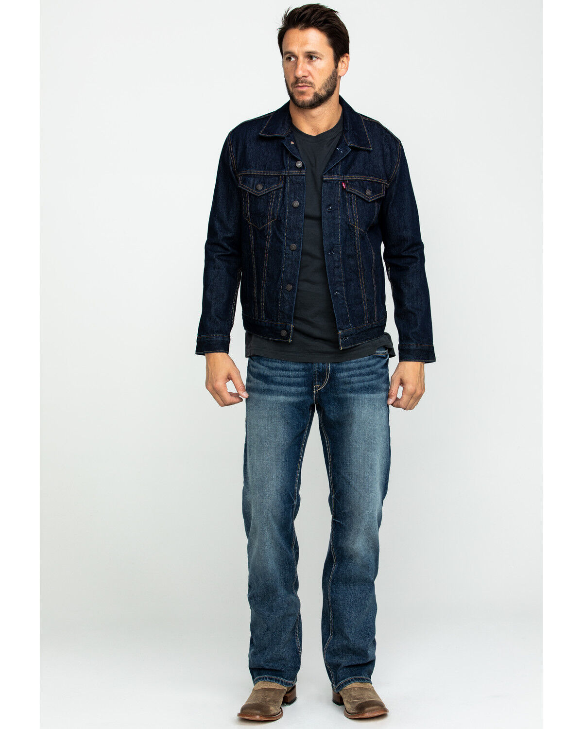 Image #6 - Levi's Men's Trucker Jacket, Indigo, hi-res