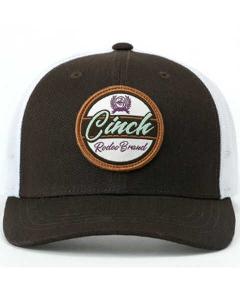Image #3 - Cinch Women's Logo Ball Cap, Brown, hi-res
