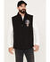 Image #1 - Howitzer Men's We Skull Bonded Vest, Black, hi-res