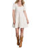 Image #1 - Stetson Women's Denim Short Sleeve Mini Dress, White, hi-res