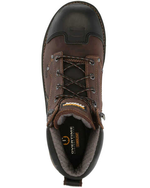 Image #5 - Carolina Men's Maximus 2.0 Work Boots - Composite Toe, Dark Brown, hi-res