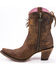 Junk Gypsy by Lane Women's Brown Spirit Animal Boots - Snip Toe , Brown, hi-res