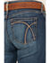Image #2 - Ariat Women's Hasley Dark Wash Mid Rise Slim Trouser Denim Jeans, Dark Wash, hi-res