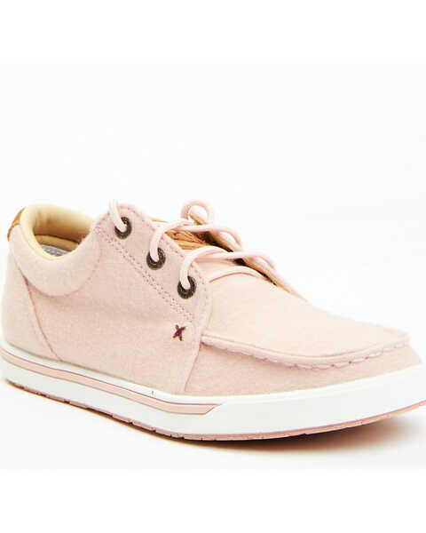 Twisted X Women's Casual Shoes - Moc Toe, Pink, hi-res