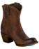 Lane Women's Plain Jane Booties - Round Toe, Honey, hi-res