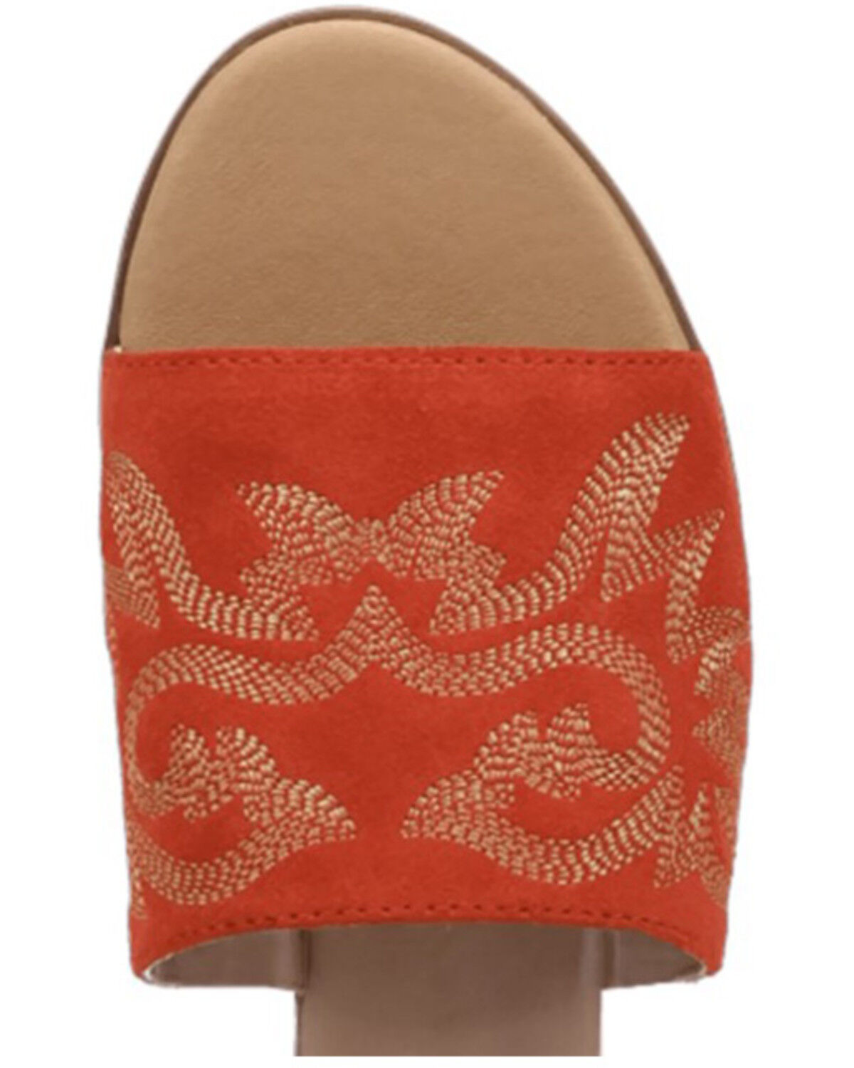 Image #6 - Dingo Women's Lasso Sandals, Red, hi-res