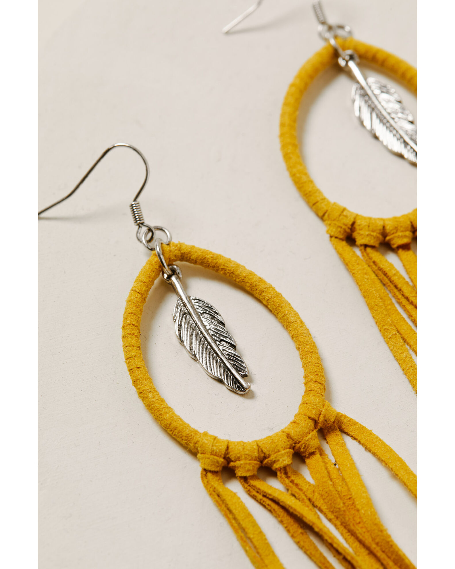 Image #2 - Idyllwind Women's Twist & Turn Tassel Earrings, Silver, hi-res