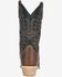 Image #4 - Smoky Mountain Men's Santa Fe Performance Western Boots - Square Toe, Brown/black, hi-res