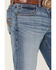 Image #2 - Wrangler 20X Men's Wright Medium Wash Slim Bootcut Stretch Denim Jeans - Tall, Medium Wash, hi-res