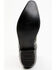 Image #7 - Corral Men's Exotic Python Skin Inlay Western Boots - Snip Toe, Black/white, hi-res