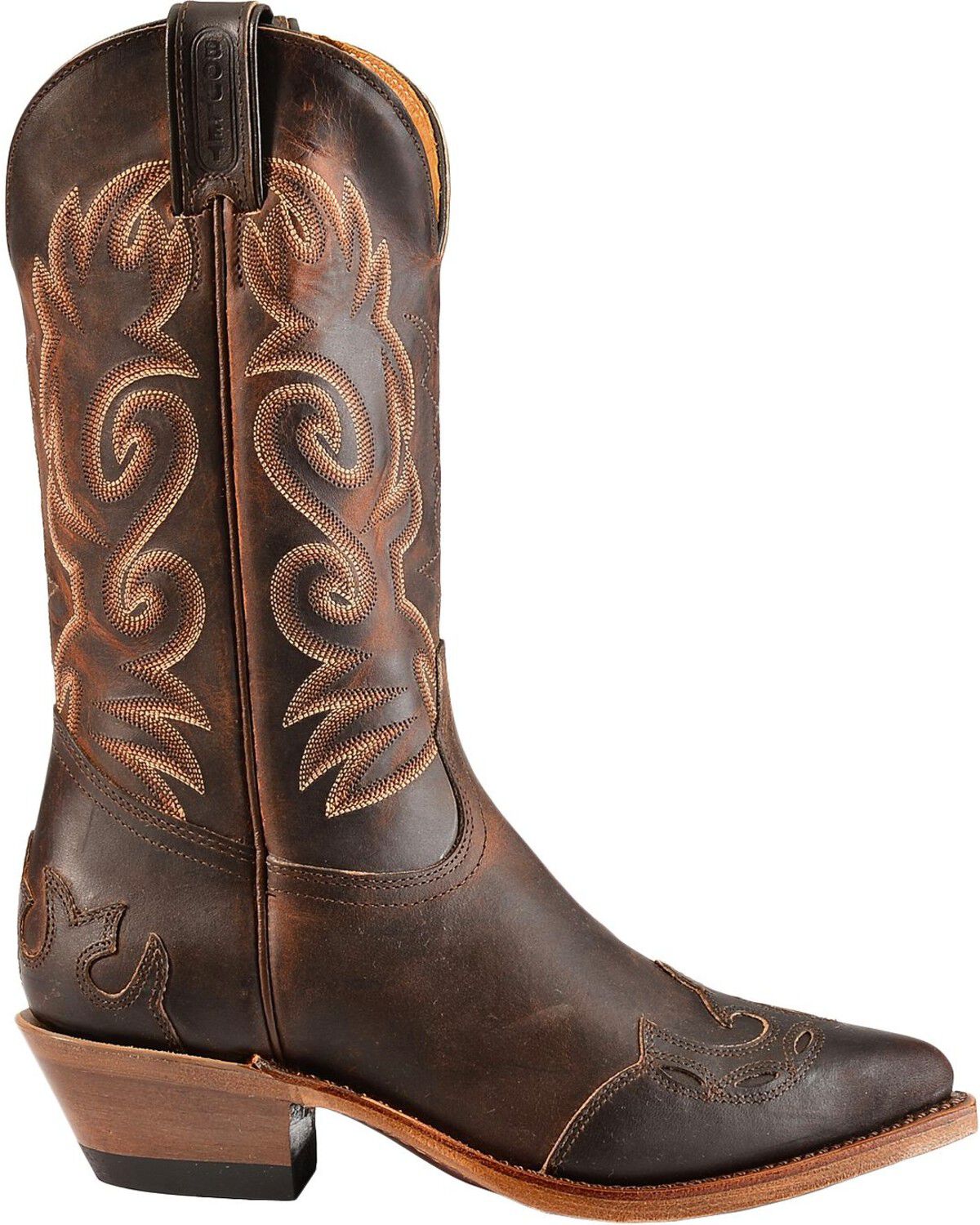 Image #2 - Boulet Women's Outlay Western Boots - Snip Toe, , hi-res