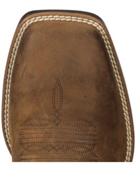 Image #4 - Ariat Men's VentTEK Ultra Quickdraw Western Performance Boots - Broad Square Toe, Brown, hi-res