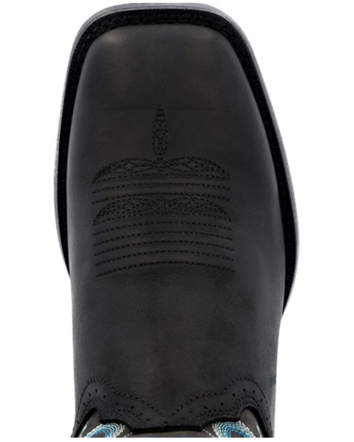 Image #5 - Durango Women's Westward Midnight Western Performance Boots - Broad Square Toe, Blue, hi-res