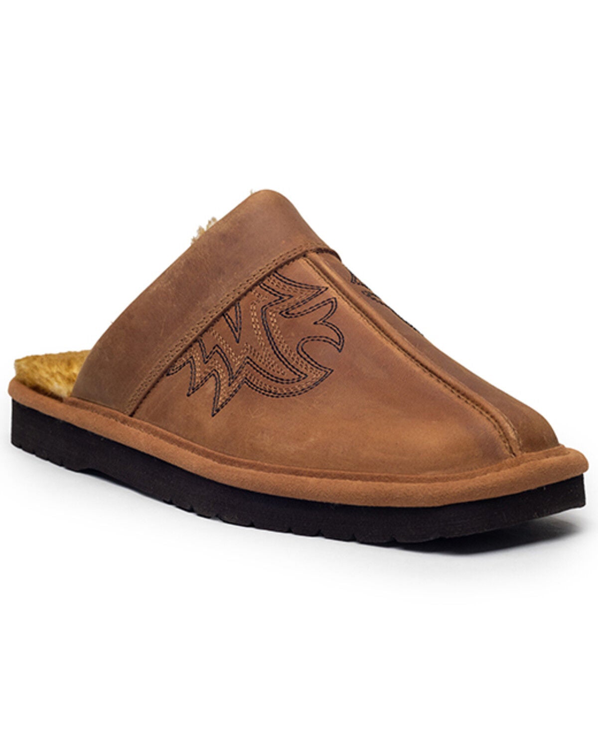 Ariat Men's Silversmith Slippers, Brown, hi-res