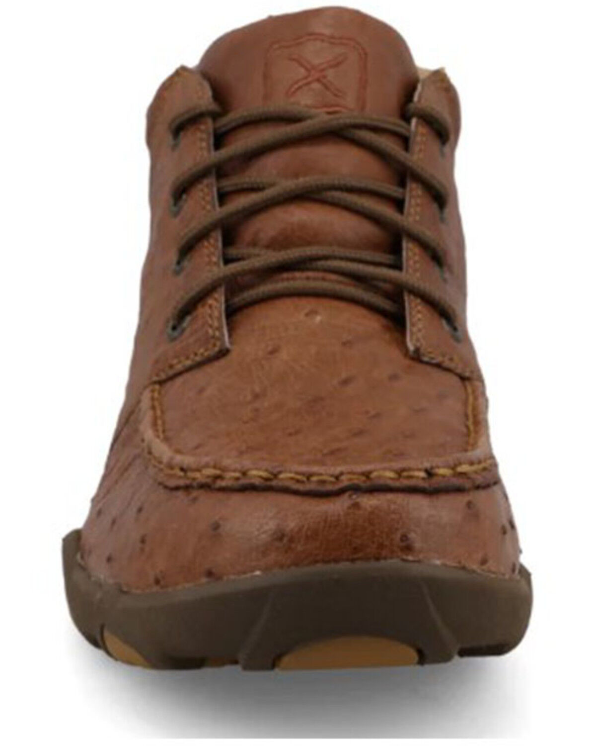 Image #4 - Twisted X Men's Chukka UltraLite X™ Driving Shoes - Moc Toe, Chestnut, hi-res
