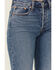 Image #2 - Levi's Premium Fair Point Women's Medium Wash High Rise Straight Stretch Denim Jeans, Medium Wash, hi-res