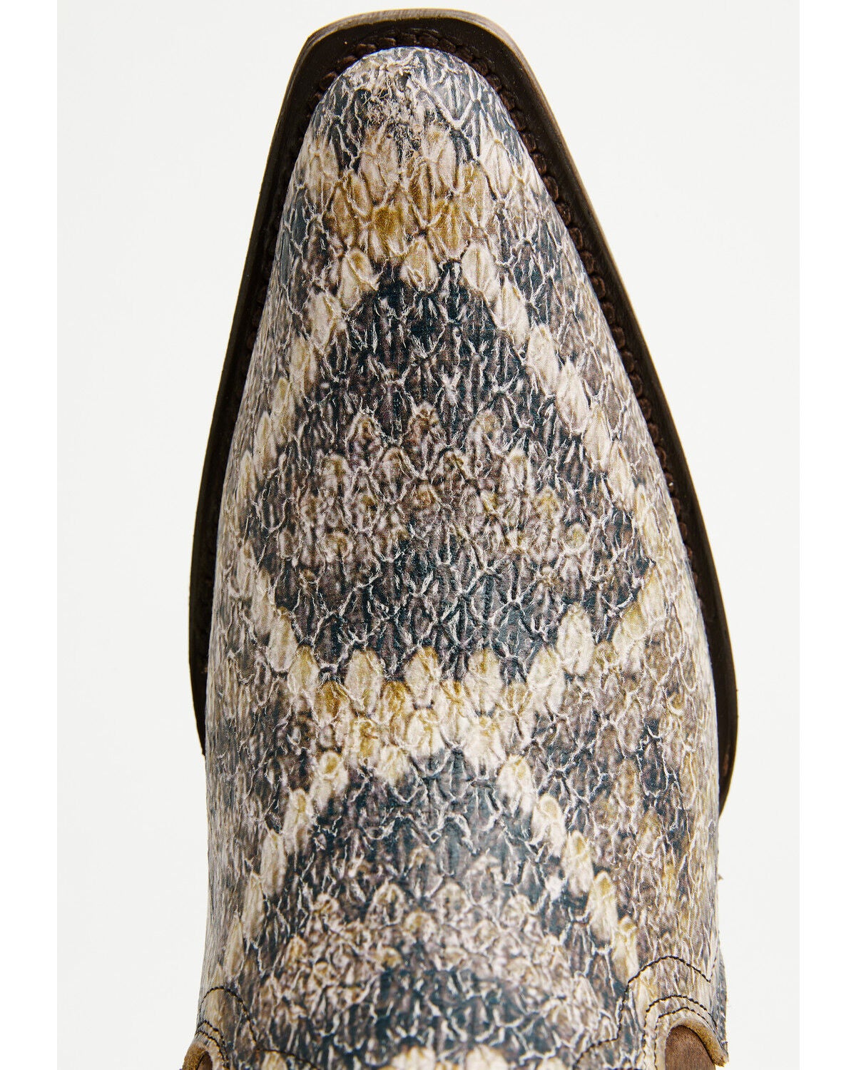Image #6 - Tanner Mark Women's Snake Print Tall Western Boots - Snip Toe, , hi-res