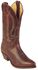 Image #1 - Boulet Men's Brown Cowboy Boots - Pointed Toe, Brown, hi-res
