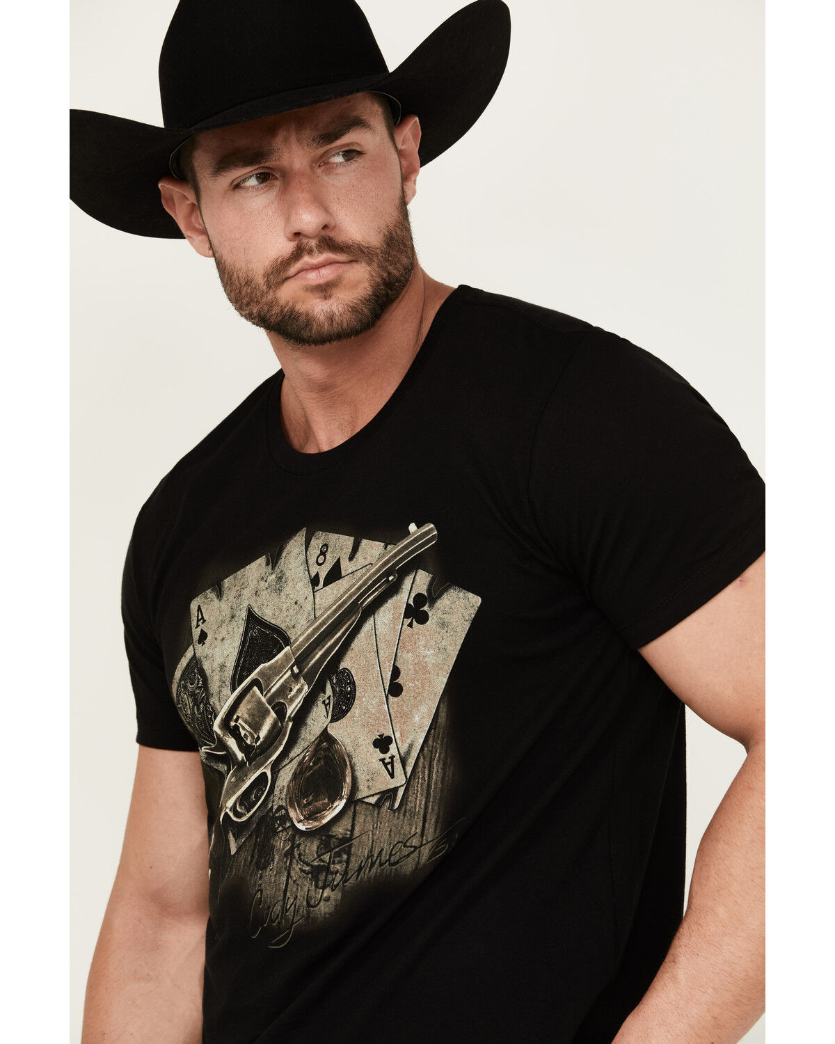 Image #2 - Cody James Men's 2 Pair Short Sleeve Graphic T-Shirt, Black, hi-res