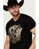 Image #2 - Cody James Men's 2 Pair Short Sleeve Graphic T-Shirt, Black, hi-res