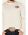 Image #3 - Rock & Roll Denim Men's Buffalo Long Sleeve Graphic T-Shirt, Natural, hi-res
