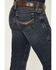 Image #4 - Ariat Men's M7 Keystone Handley Medium Wash Slim Straight Rigid Denim Jeans, Medium Wash, hi-res