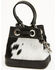 Image #4 - Shyanne Aurora Mini Hair-On Bucket Coin Purse Bag Charm, Black, hi-res