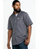 Image #5 - Carhartt Men's Rugged Flex Rigby Short Sleeve Work Shirt, Charcoal, hi-res
