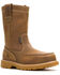 Image #1 - Wolverine Men's Floorhand Moc Wellington Work Boots - Steel Toe, Wheat, hi-res