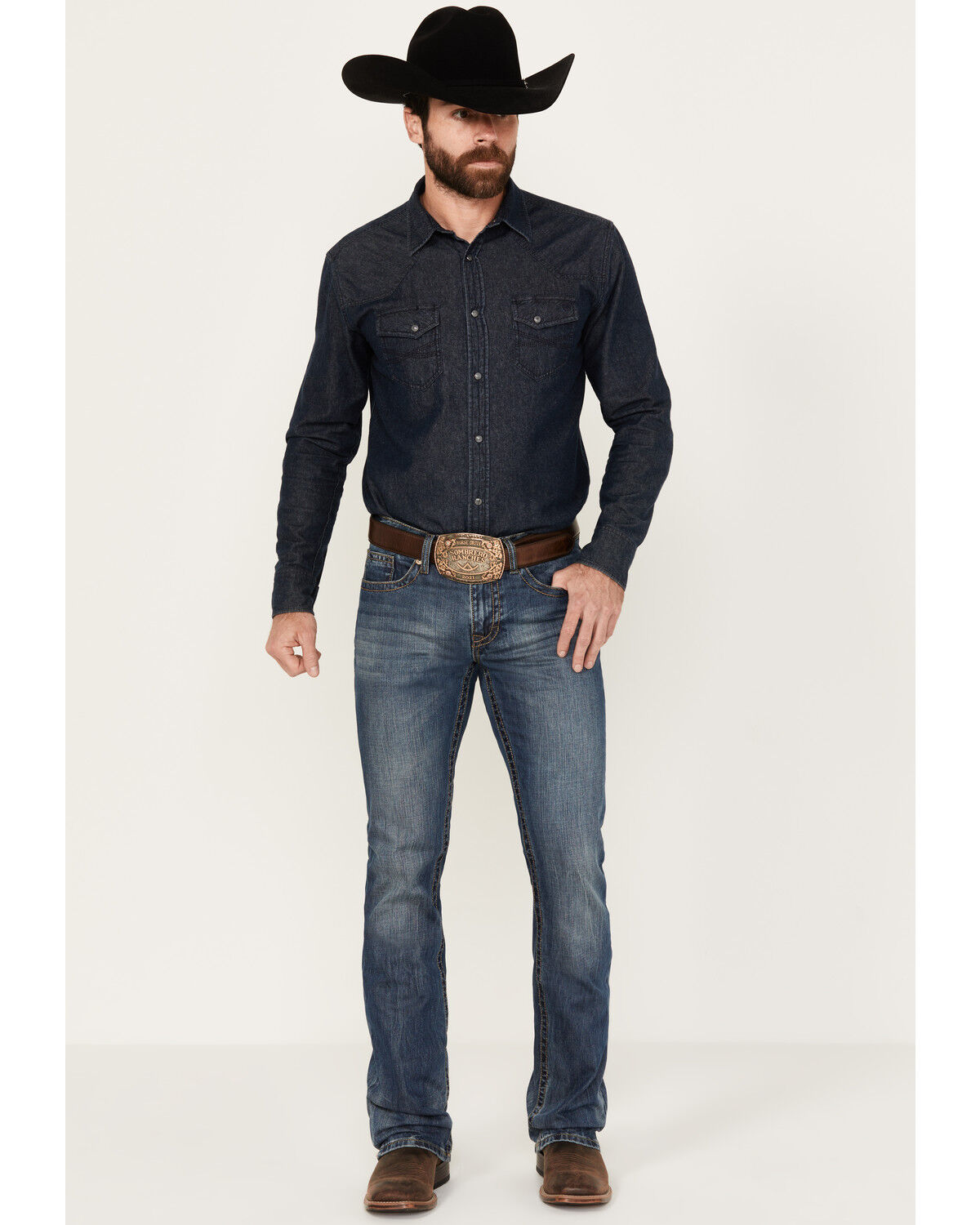 mens low rise slim fit bootcut jeans