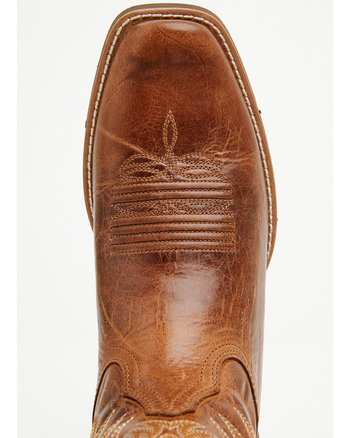 Image #6 - Ariat Men's Sport Performance Western Boots - Square Toe, Tan, hi-res