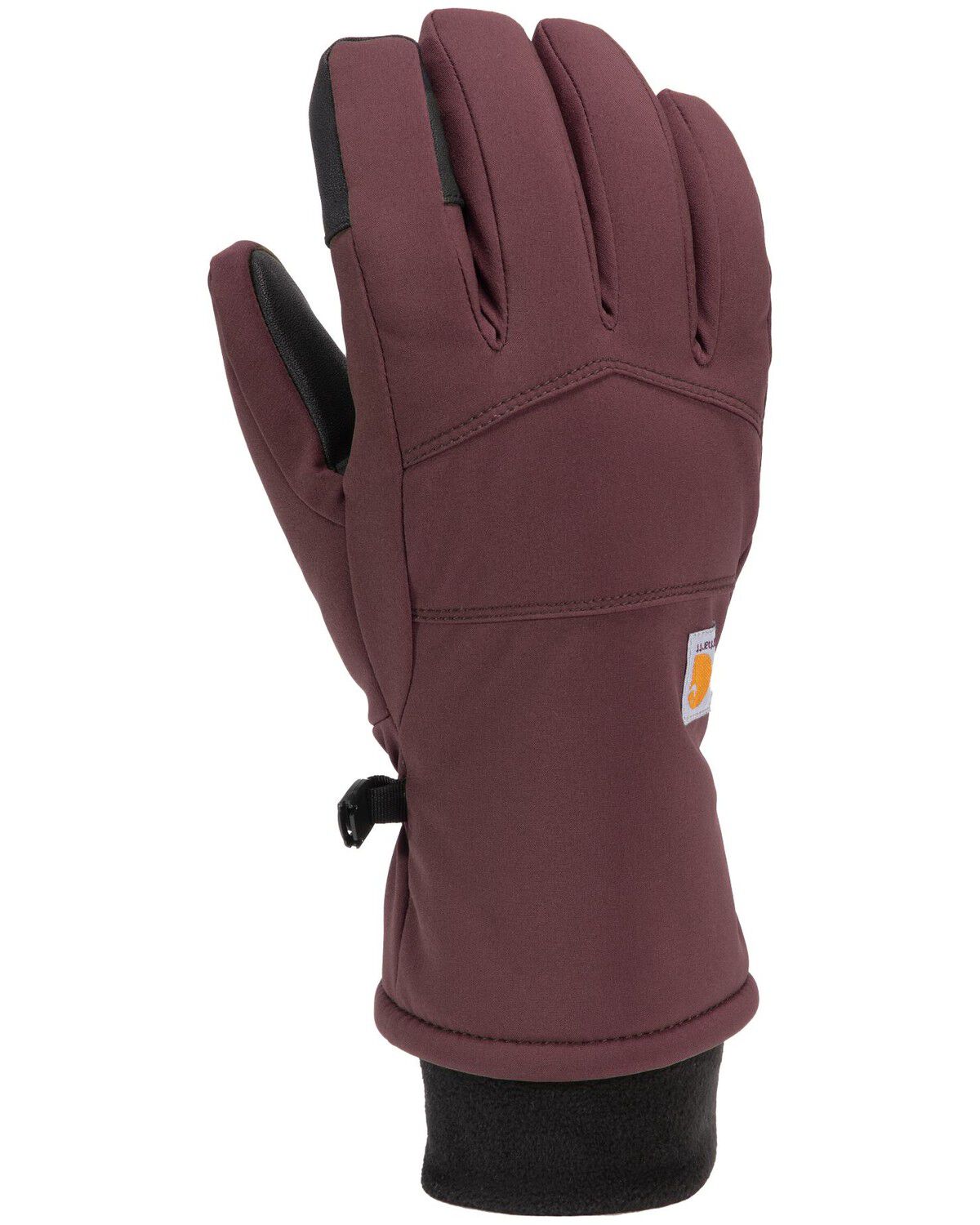 Carhartt Women's Storm Defender&trade; Insulated Softshell Gloves, Purple, hi-res