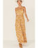 Image #2 - Patrons of Peace Women's Del Mar Sleeveless Maxi Dress, Mustard, hi-res