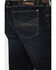 Image #4 - Wrangler 20X Men's Bowden Dark Wash Vintage Bootcut Stretch Denim Jeans - Tall, Dark Wash, hi-res