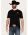 Image #1 - Buckwear Men's Bronco Trail Buster Short Sleeve Graphic T-Shirt , Black, hi-res