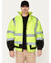 Hawx Men's 3-In-1 Hooded Reversible Bomber Work Jacket - Tall , Yellow, hi-res