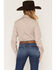 Image #4 - Cinch Women's TENCEL&trade; Striped Print Long Sleeve Button-Down Western Shirt, Purple, hi-res