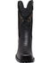 AdTec Women's 11" Laser Eagle Biker Boots  , Black, hi-res