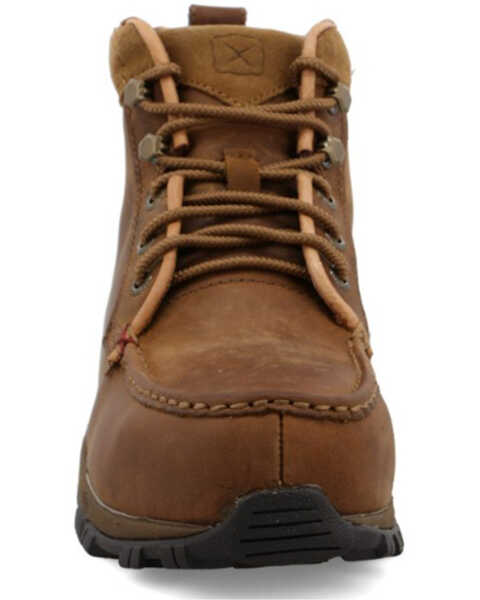 Image #4 - Twisted X Women's Waterproof 6" Work Boots - Alloy Safety Toe, Tan, hi-res