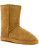 Image #2 - Lamo Footwear Women's 9" Classic Suede Boots, Chestnut, hi-res