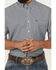 Image #3 - Cinch Men's Geo Print Short Sleeve Button-Down Performance Western Shirt, Light Blue, hi-res
