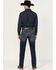 Image #3 - Ariat Men's M2 Bradford Cleveland Dark Wash Relaxed Bootcut Rigid Jeans - Big, Dark Wash, hi-res