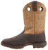 Durango Men's Rebel Waterproof Western Boots - Steel Toe, Brown, hi-res